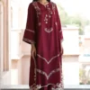 Embroidery Lawn 2pc Suit Fabric Good-UR21 - Image 4