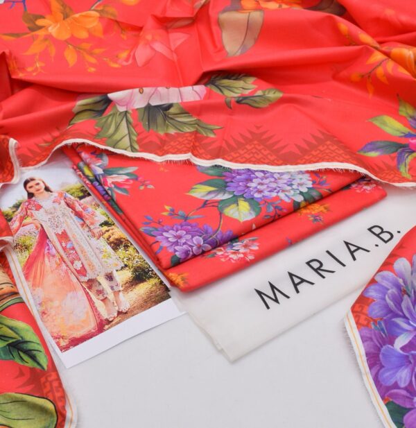 ALL OVER PRINTED GOOD QUALITY LAWN SUITE - Image 4