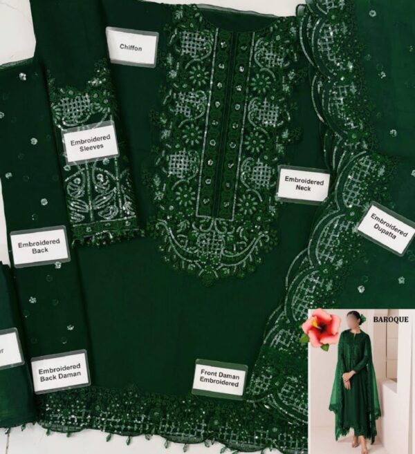 Baroque☆ Replica Chiffon & Organza-SH - Image 2