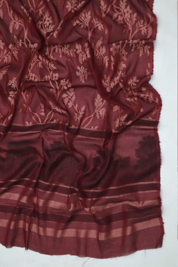 Embraided Chikankari Work 3PC P&D-2 - Image 5