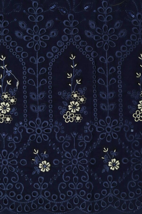 Embraided Chikankari Work 3PC P&D-2 - Image 20
