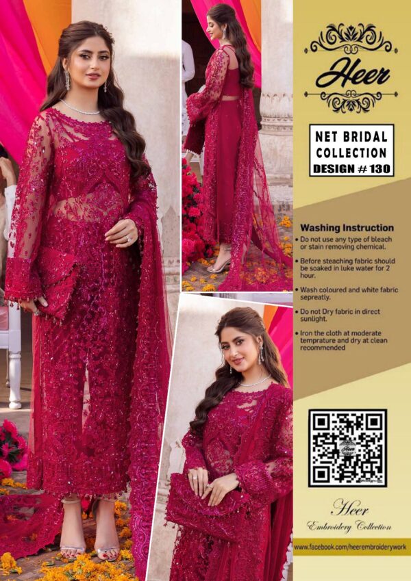 Material Chikankari Lawn CTN Organza SH - Image 10