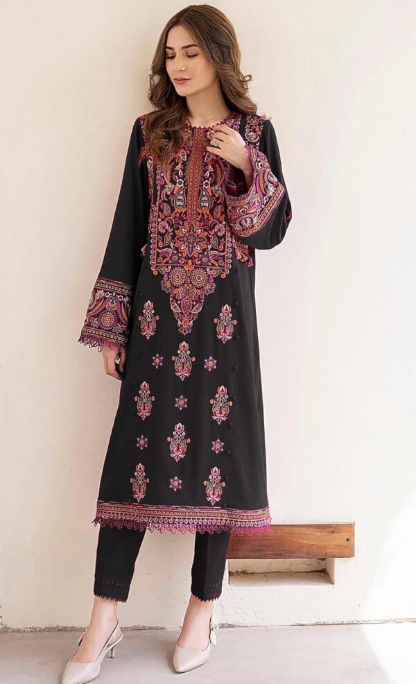 Embroidery Lawn 2pc Suit Fabric Good-UR20