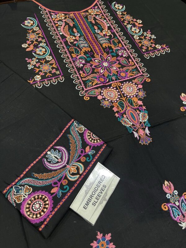 Embroidery Lawn 2pc Suit Fabric Good-UR20 - Image 4