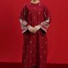 Embroidery Lawn 2pc Suit Fabric Good-UR10 - Image 2