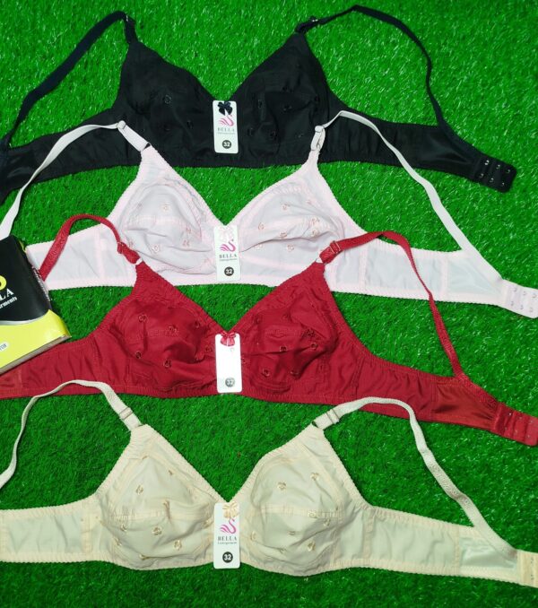 Luxury Non Padded & Non Wired Cotton Bra - Image 9