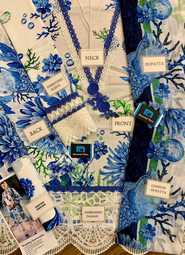 MARIA B M PRINT LAWN COLLECTION-MI - Image 3