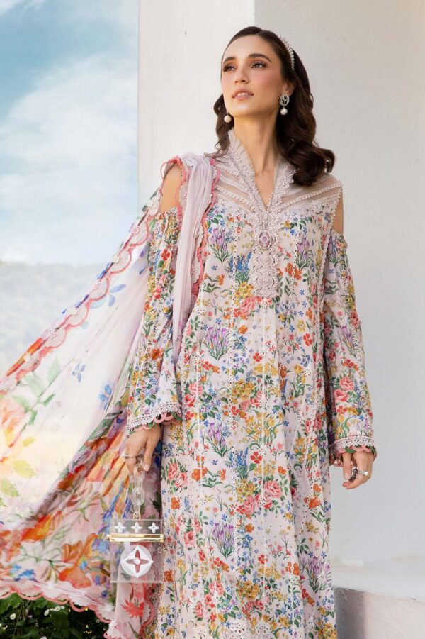 Maria B lawn front with heavy embroidery2 - Image 3