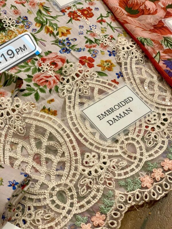 Maria B lawn front with heavy embroidery2 - Image 5