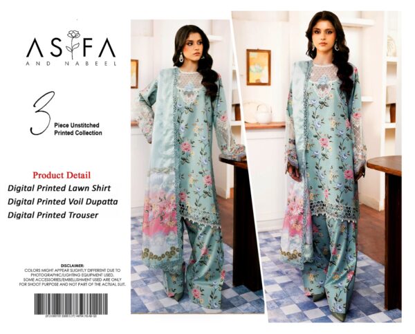 ASIFA NABEEL DIGITAL PRINTED All OVER-AS2 - Image 3