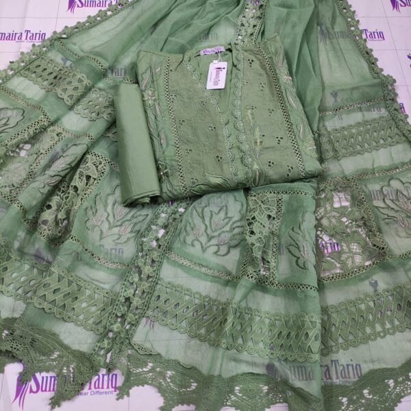 SAMI STITCH 3PC LAWN COTTON SUIT-BB10 - Image 2