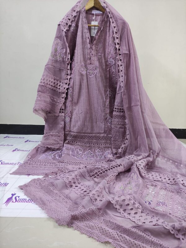 SAMI STITCH 3PC LAWN COTTON SUIT-BB09
