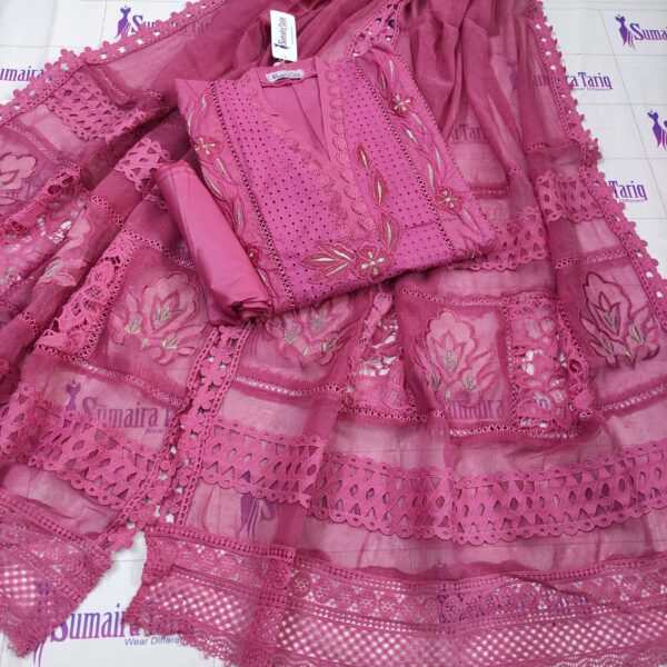 SAMI STITCH 3PC LAWN COTTON SUIT-BB04 - Image 2