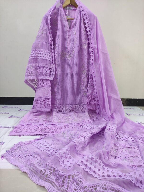 SAMI STITCH 3PC LAWN COTTON SUIT-BB02