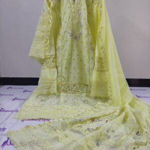 SAMI STITCH 3PC LAWN COTTON SUIT-BB01