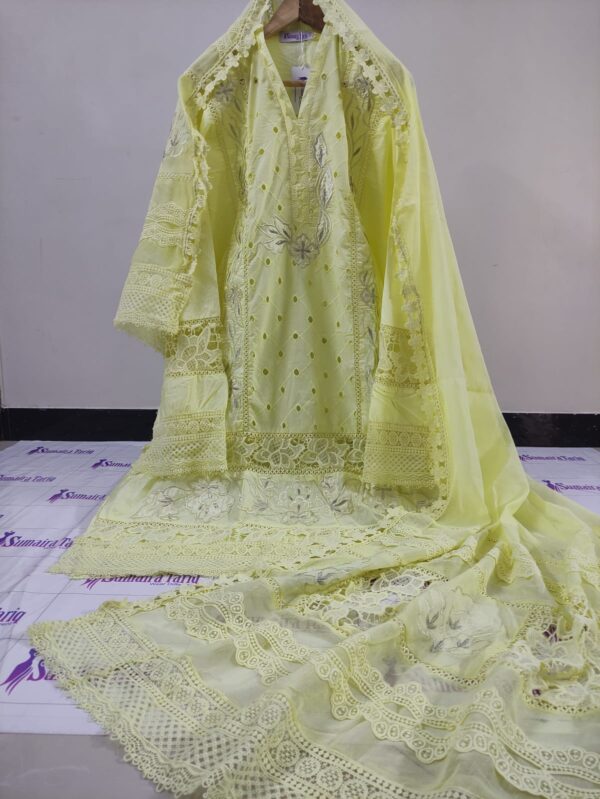 SAMI STITCH 3PC LAWN COTTON SUIT-BB01