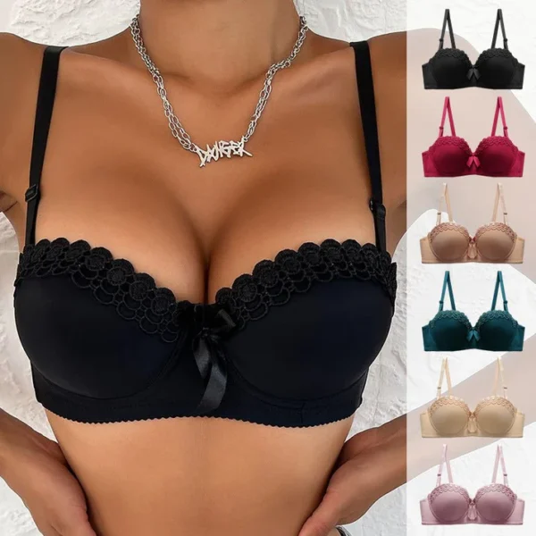 Imported Butterfly with steel ring Bra - Image 10