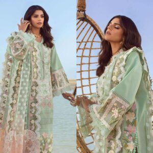 Material Chikankari Lawn ctn, Jacquard-MI